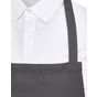 SG Accessories - Bistro Paris Bib Apron grey