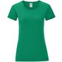 fruit of the loom Ladies Iconic 150 T vert_chine