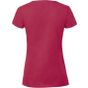fruit of the loom Ladies Iconic 195 ringspun premium T cranberry