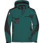 James&Nicholson Craftsmen Softshell Jacket -STRONG- dark_green/black