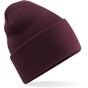 Beechfield Bonnet Original à large revers burgundy