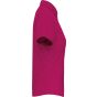 Kariban Chemise popeline polycoton manches courtes entretien facile femme fuchsia