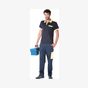Roly POLO DE TRAVAIL BICOLORE