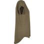 Build Your Brand Ladies Long Slub Tee olive
