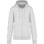 Kariban Sweat-shirt écoresponsable zippé à capuche homme ash_heather