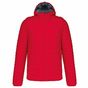 Kariban doudoune légère capuche homme red