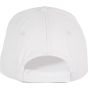 K-up Casquette en coton et polyester recyclés K-loop tracking - 5 panneaux white