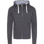 AWDis Just Hoods Chunky Zoodie charcoal
