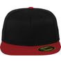 flexfit Premium 210 Fitted 2-Tone black/red