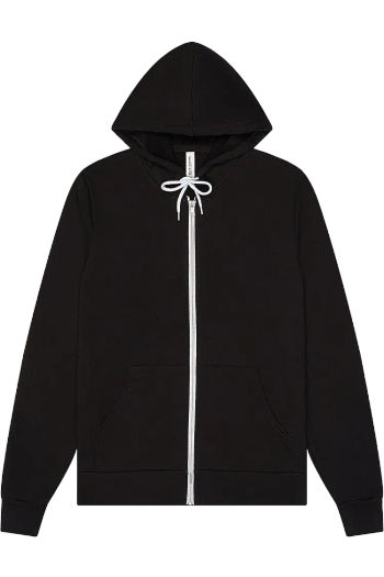 Image produit Unisex sponge fleece full-zip hoodie