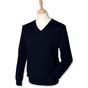Henbury Pull col v homme navy