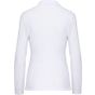 WK Designed To Work Polo manches longues femme white