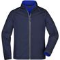 James&Nicholson Men´s Zip-Off Softshell Jacket navy/royal