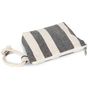 Kimood Pochette recyclée - Motifs rayés striped_ecume