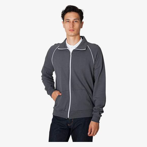 Unisex California fleece track jacket  American apparel