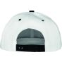 Result Bronx Original Flat Peak Snapback Dual Colour Cap white/black