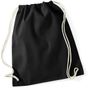 westfordmill Sac de gym en coton recyclé black