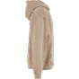 Build Your Brand Vintage Heavy Zip Hoodie Chalk dust
