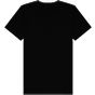 Bella Unisex v-neck jersey tee black