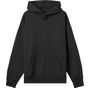 True Blanks by H&M Group Mens Boxy Hoodie off_black