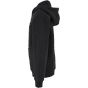 Build Your Brand Kids Fluffy Hoody Black