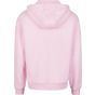 Build Your Brand Fluffy Zip Hoody soft_pink