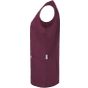 karlowsky Women's Sleeveless Medical Tunic Essential Aubergine