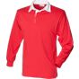 Front Row Classic rugby shirt red/white