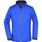 James&Nicholson Ladies´ Zip-Off Softshell Jacket nautic_blue/navy