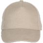 K-up Casquette Baseball - 5 panneaux beige