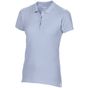 Gildan Premium Cotton Ladies` Double Piqué Polo bleu clair
