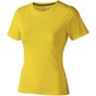 Elevate T-shirt manches courtes pour femmes Nanaimo yellow