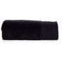 The One Towelling Deluxe Towel 50 black