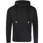 AWDis Just Hoods Cross neck Hoodie  jet_black