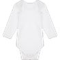 Kariban Body coton bio bébé white