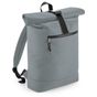 Bagbase Sac à Dos avec Rabat Enroulable Recyclé pure_grey