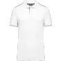 WK Designed To Work Polo Day To Day contrasté manches courtes homme white/navy