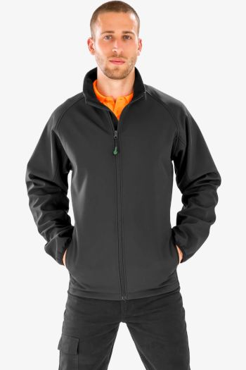 Image produit Recycled mens 2-layer printable softshell jacket