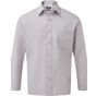 Premier Chemise popeline à manches longues pour homme silver