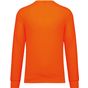 WK Designed To Work Sweat-shirt unisexe écoresponsable polyester/coton fluorescent_orange