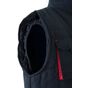 Velilla Gilet matelassé bicolore multipoches navy/red