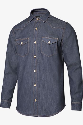 Image produit Chemise stretch en denim homme