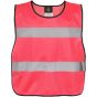Korntex Chasuble/Poncho de sécurité pour enfant et adulte Neon pink
