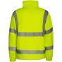 Korntex Hi-Vis safety fleece-jacket bergen Signal yellow