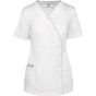 WK Designed To Work Blouse polycoton avec boutons-pression femme - white - 3XL