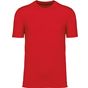 Kariban T-shirt col rond manches courtes unisexe  red