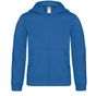 B&C Collection Hooded Full Zip Kids royal