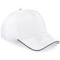 Beechfield Casquette Authentique à 5 Panneaux white/french_navy