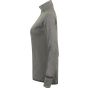 Tombo Ladies' long sleeved 1/4 zip top grey_marl