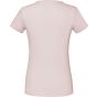fruit of the loom Ladies 150 V-neck T powder rose